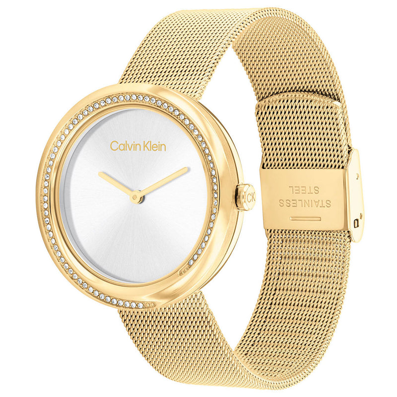 CALVIN KLEIN, TWISTED BEZEL