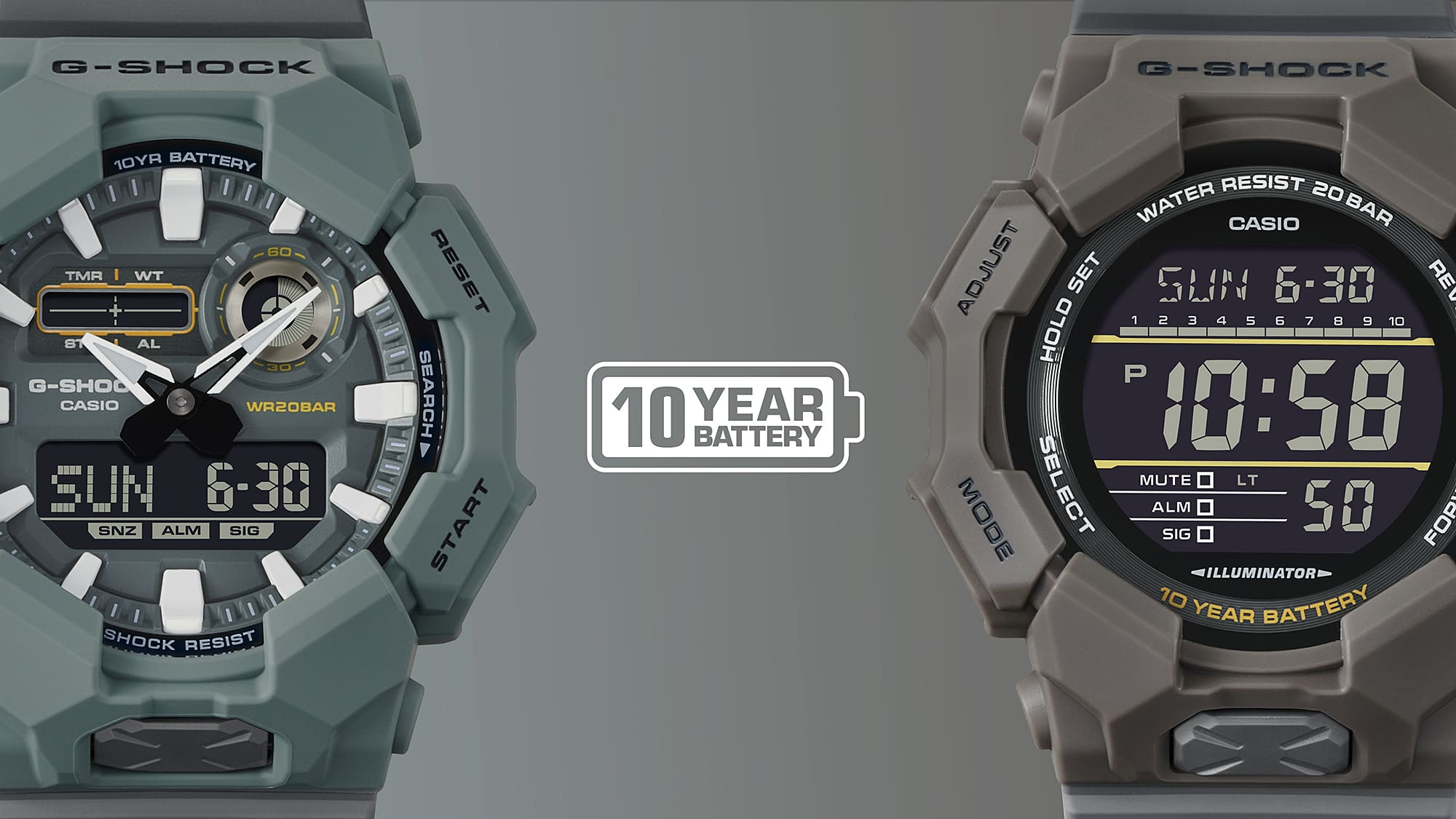 G-SHOCK, CASUAL